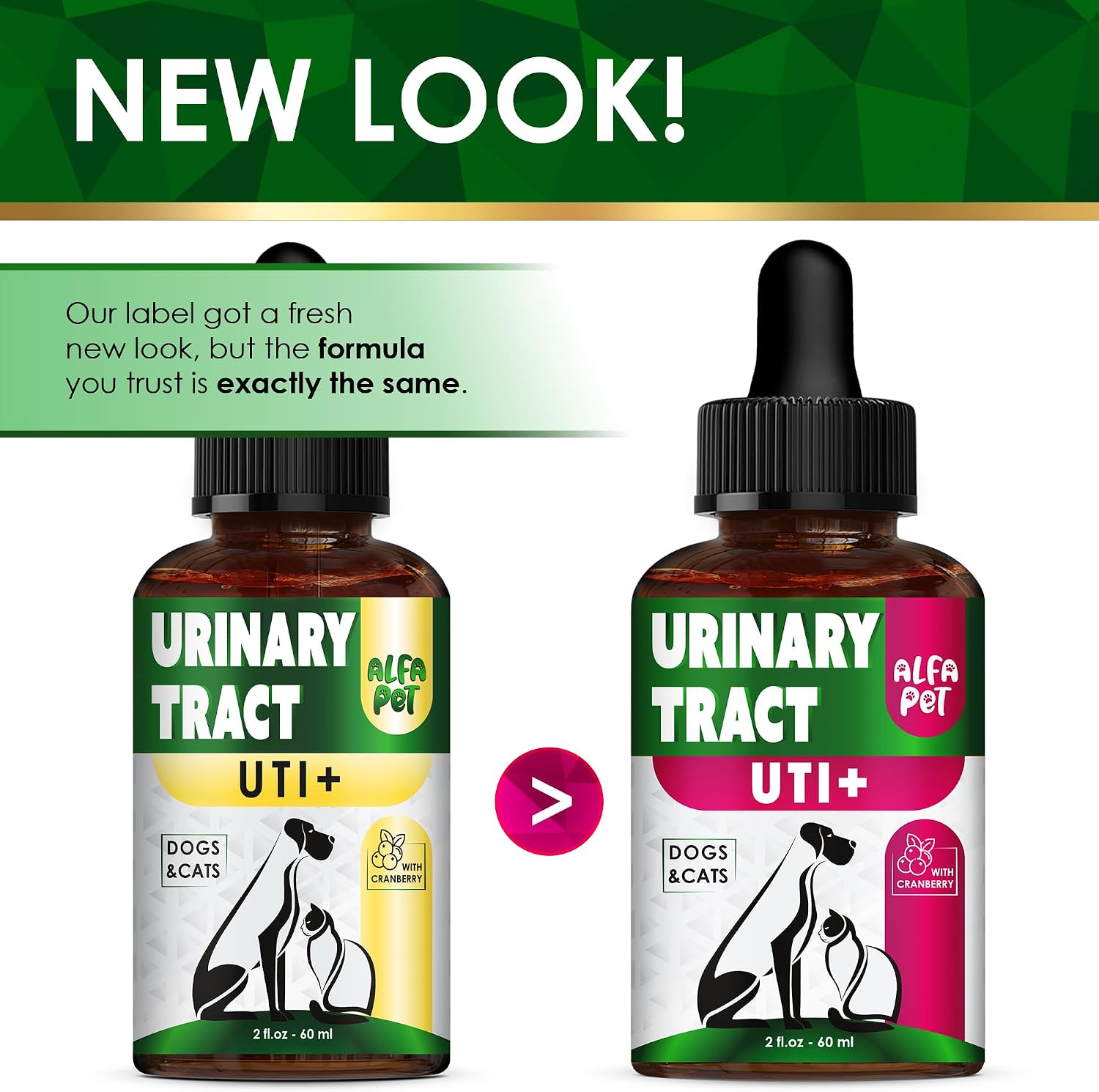 Cat and Dog Urinary Tract Support with Cranberry – Bladder and Kidney Health Drops – 60 ml - görsel 2