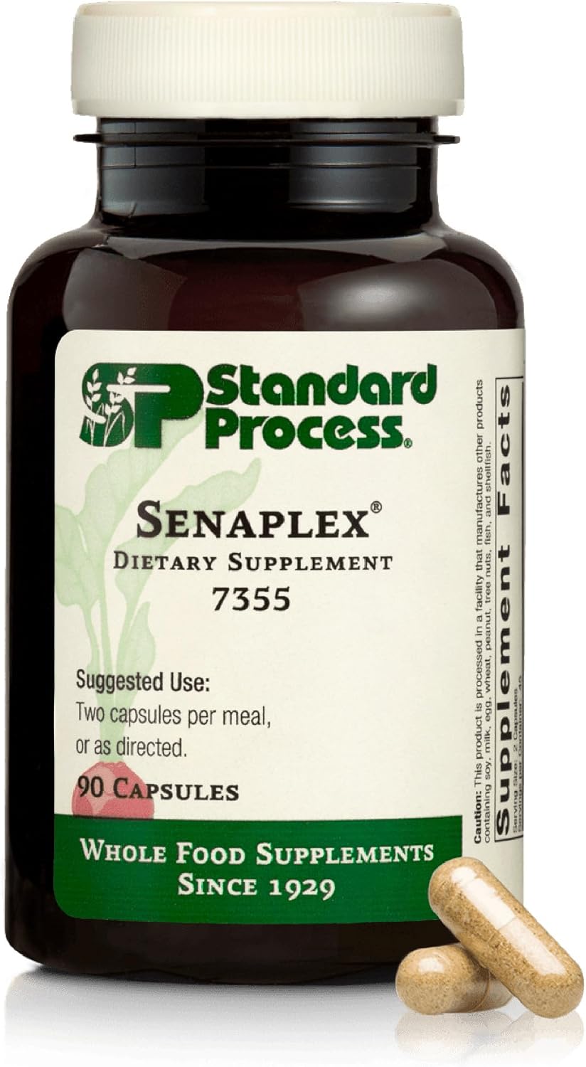 Standard Process Senaplex – Nervous System Support with Niacin, Vitamin B12 & B6 – 90 Capsules - görsel 1