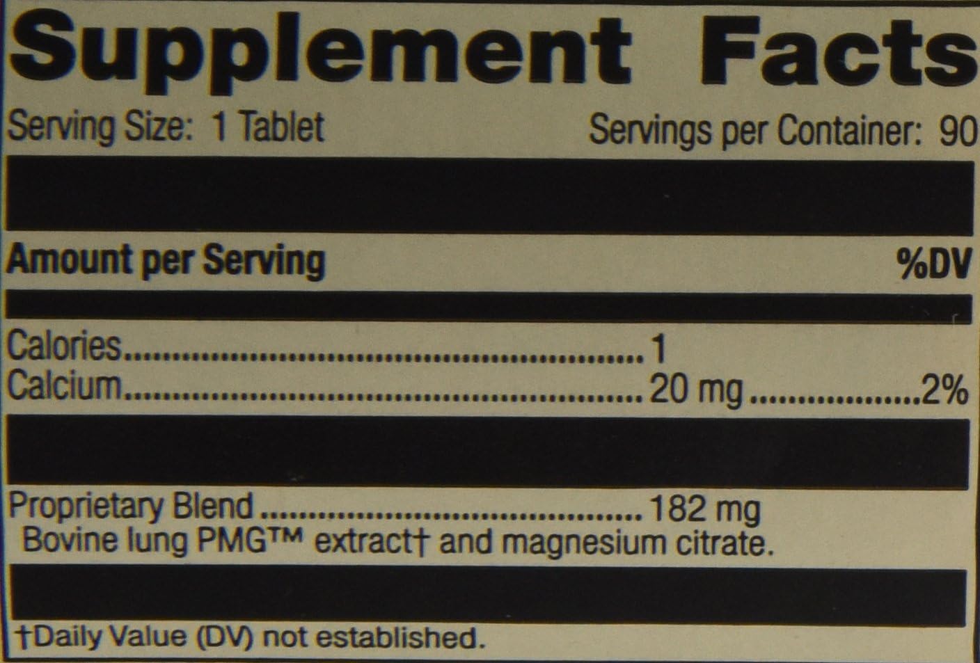 Standard Process Pneumotrophin PMG - 90 Tablets - görsel 3