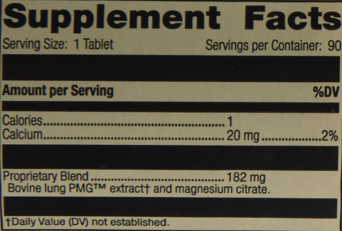 Standard Process Pneumotrophin PMG - 90 Tablets - görsel 3