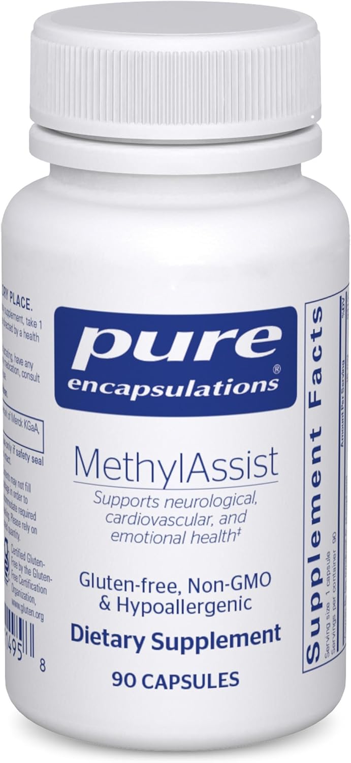 Pure Encapsulations MethylAssist – B Vitamin Complex for Methylation Support (90 Capsules) - görsel 1