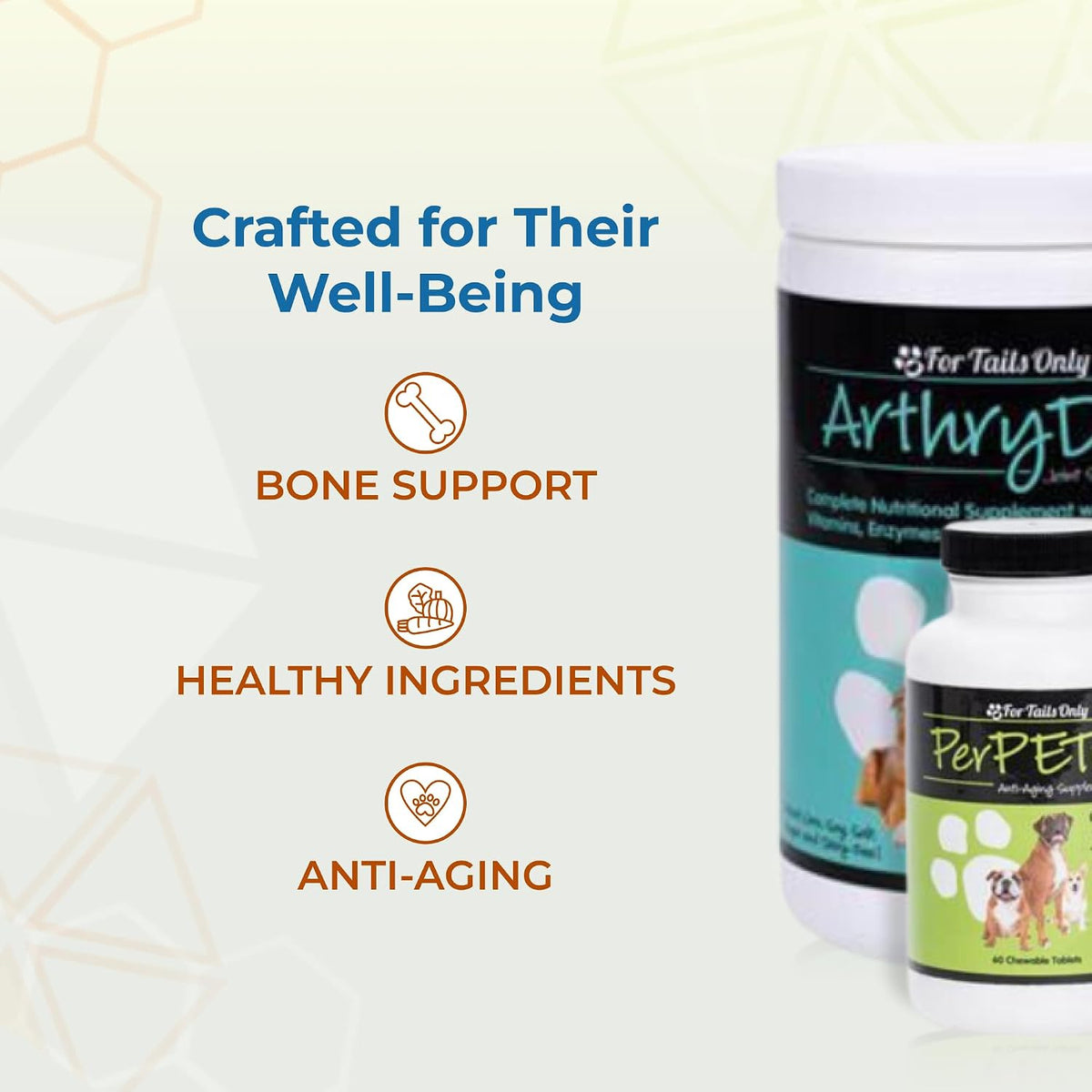 Youngevity Healthy Pet Combo Pak - Arthrdex (1 lb) & PerPetual (60 Chewables) - görsel 6