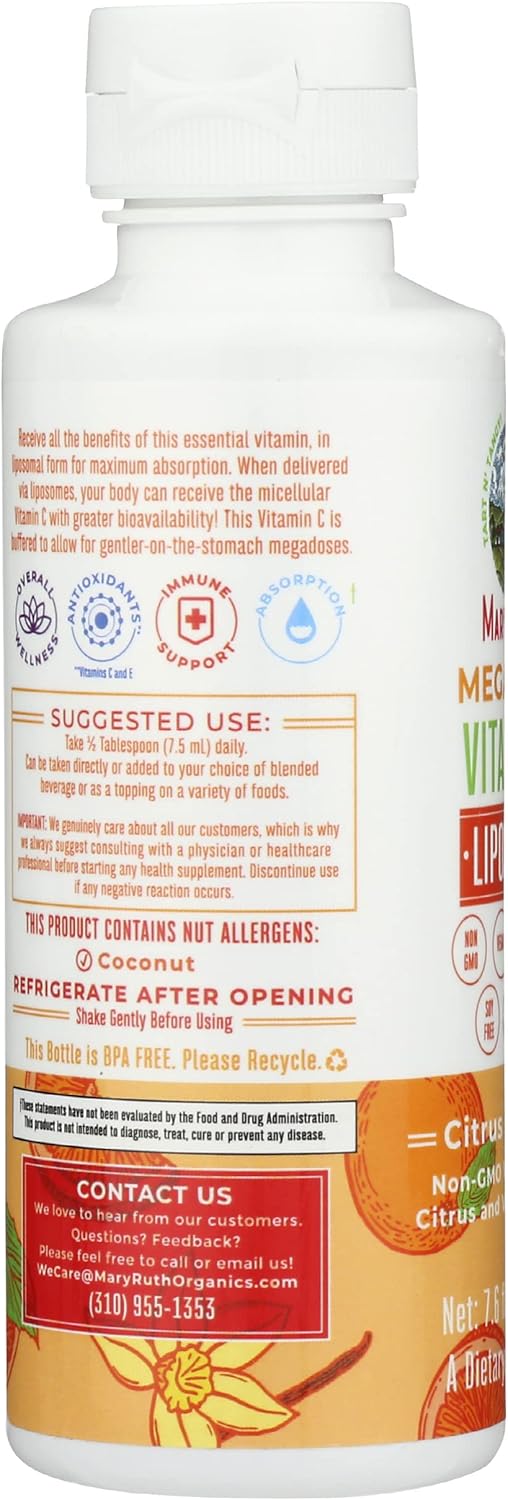 MaryRuth's Megadose Liposomal Vitamin C, 225 ml - görsel 3