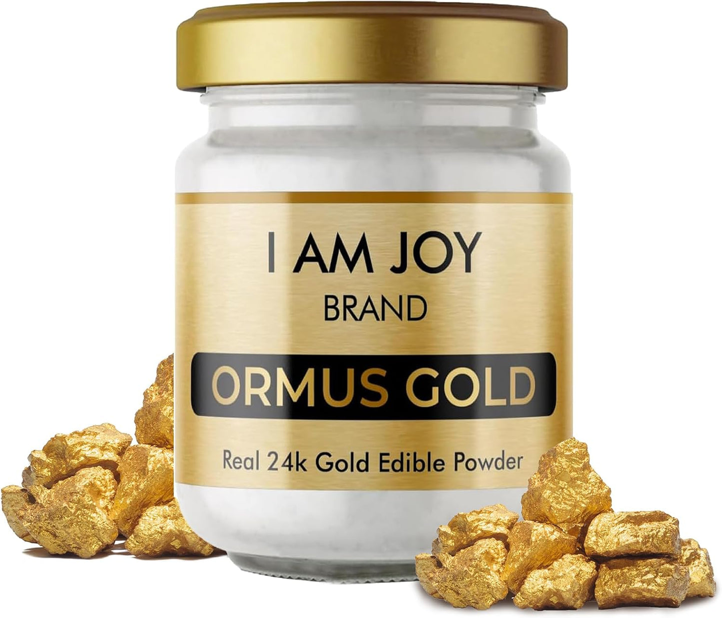 I Am Joy co. Pure Ormus White Gold Powder - Monoatomic M-State 24k 99.99% | 22g - görsel 1