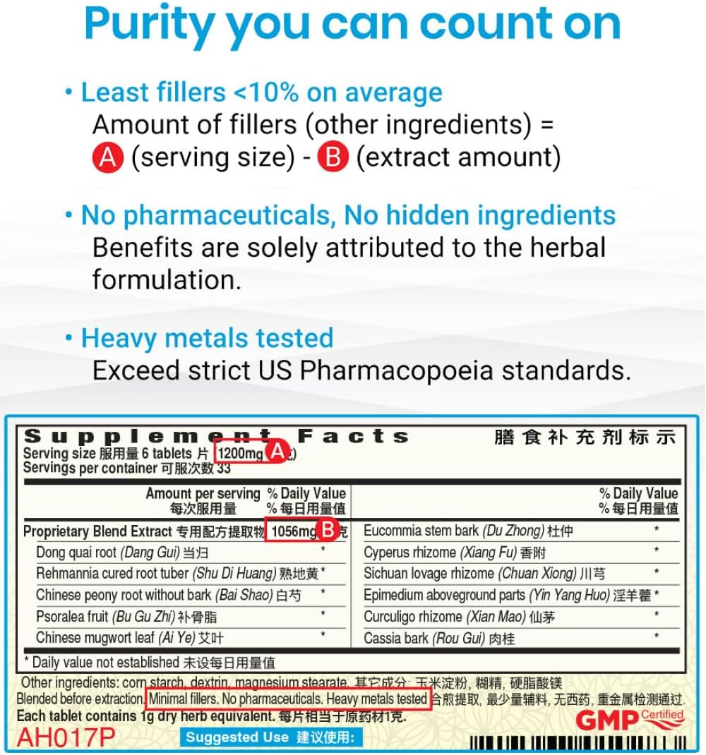 ActiveHerb FertiAssist Plus (Nuan Gong Yun Zi Pian) Fertility Blend for Women – 600 Tablets - görsel 5