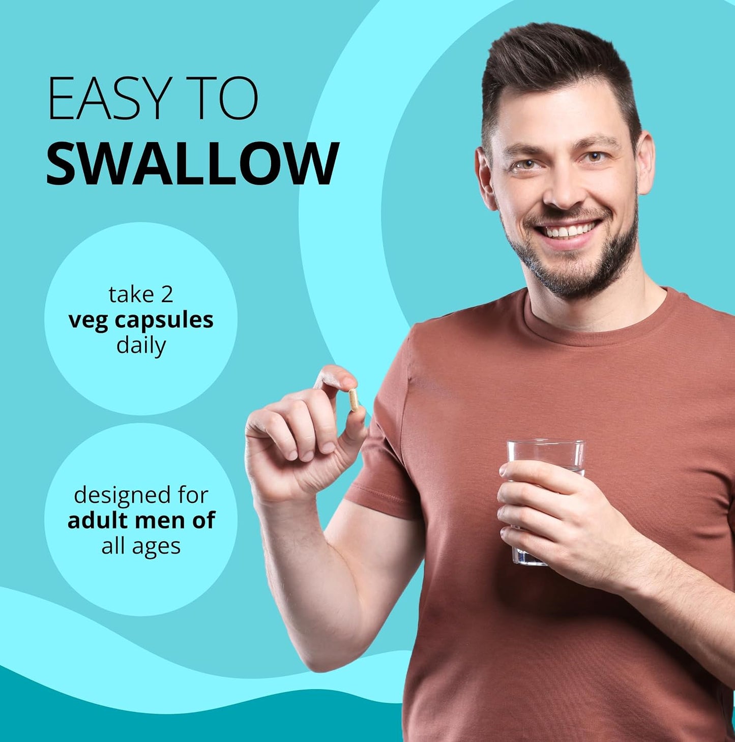 Stellar Labs Men's Low FODMAP Vegan Daily Multivitamin – No Iron, Gentle on Sensitive Stomachs - görsel 9