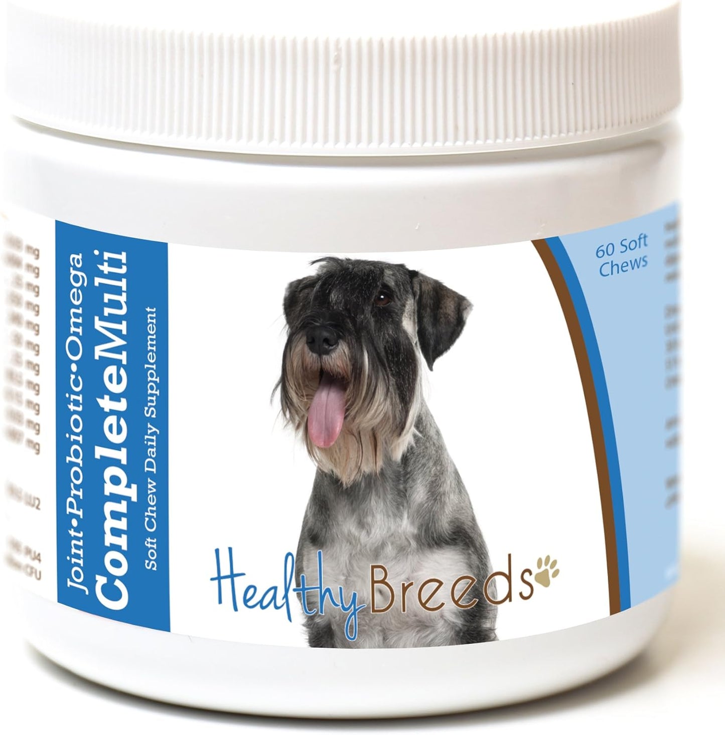 Healthy Breeds Standard Schnauzer All in One Multivitamin Soft Chew 60 Count - görsel 1