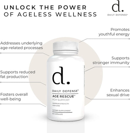 Daily Defence Age Rescue: Anti Ageing Amino Acids with Colostrum