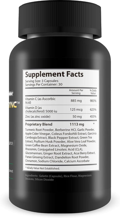 Sugar Sync Pro Blood Health – Blood Balance Food Supplement with Berberine and Cinnamon