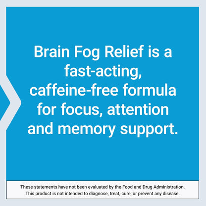 Life Extension Brain Fog Relief, Mango Leaf Extract, Standardised Peppermint Oil, Nootropic Supplement for Clarity and Focus, Fast-Acting, Caffeine-Free, Gluten-free, Non-GMO, 30 Softgels