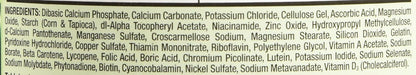 Kirkland Signature Adults 50 plus Mature Multi Vitamins & Minerals, 400-Tablet Bottle