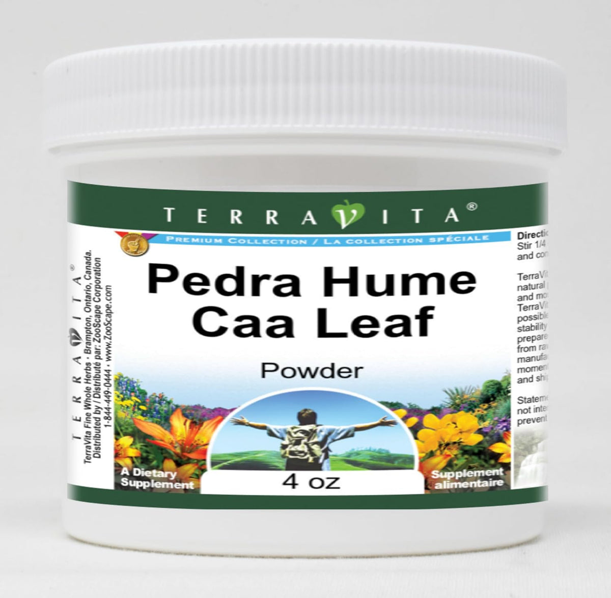 Pedra Hume CAA Leaf Powder (4 oz) by Terravita - görsel 1