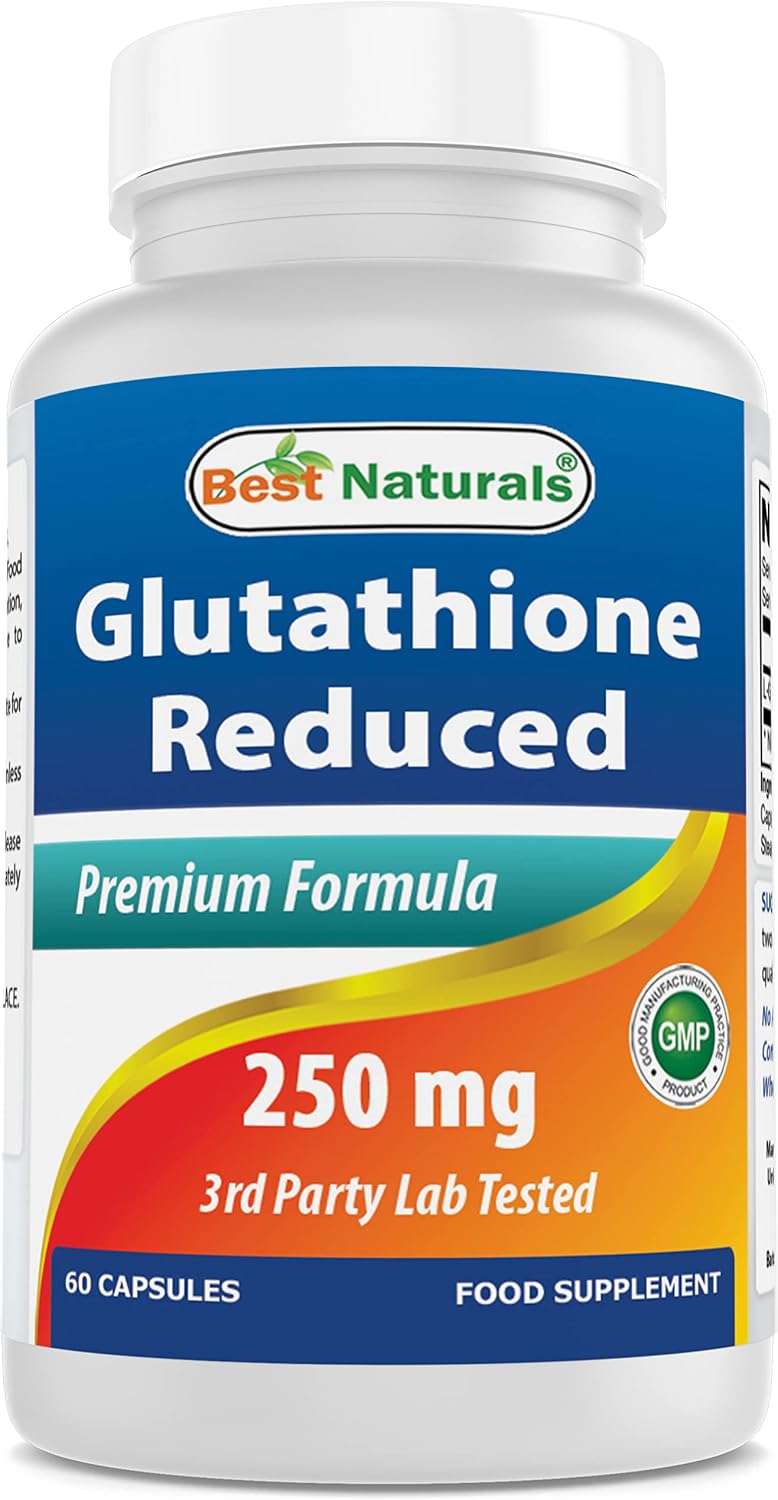 Best Naturals L-Glutathione 250 mg 60 Capsules - görsel 1