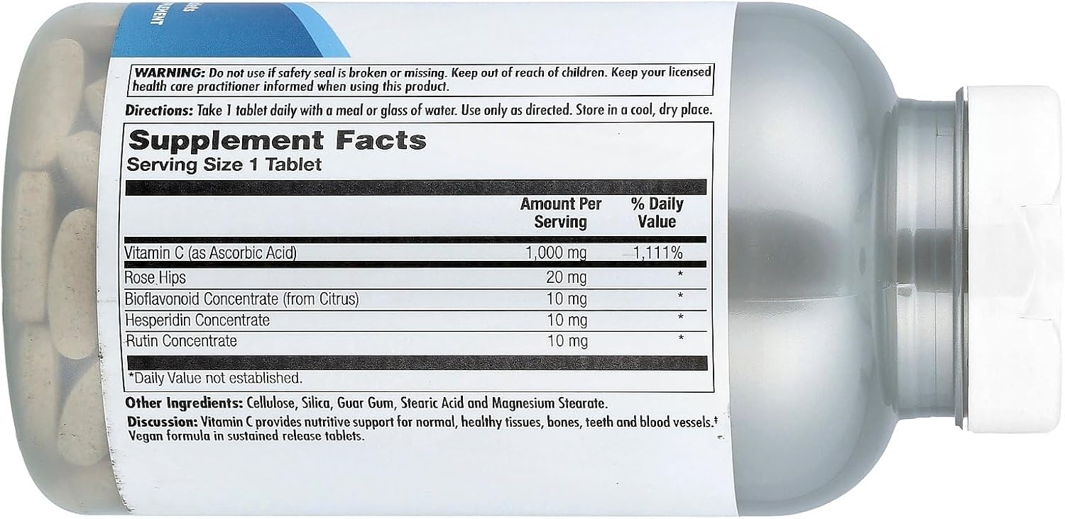 KAL C 1000+ Sustained Release, 250 Tablets - görsel 2
