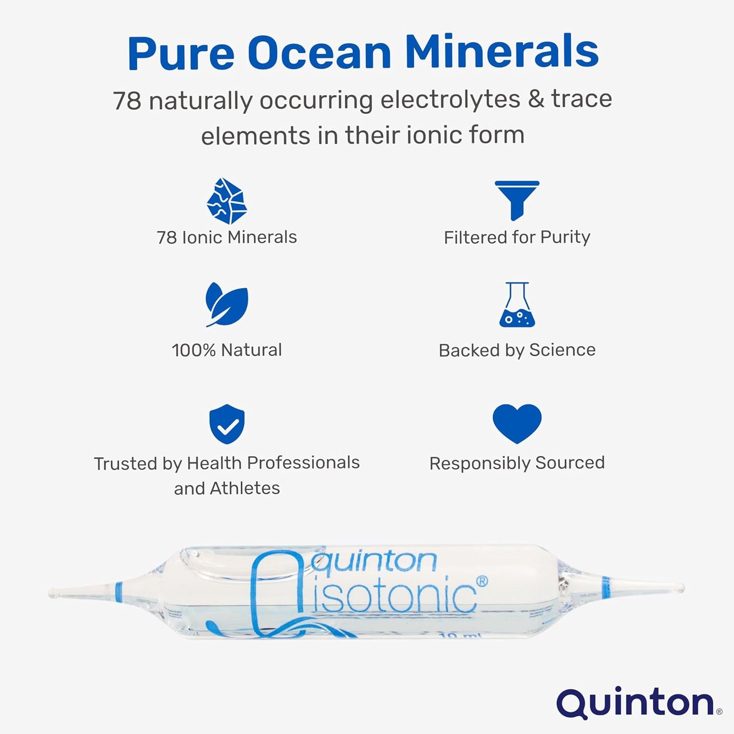 Quinton Isotonic Ampoules - 30 Vials (10 ml each) - görsel 3