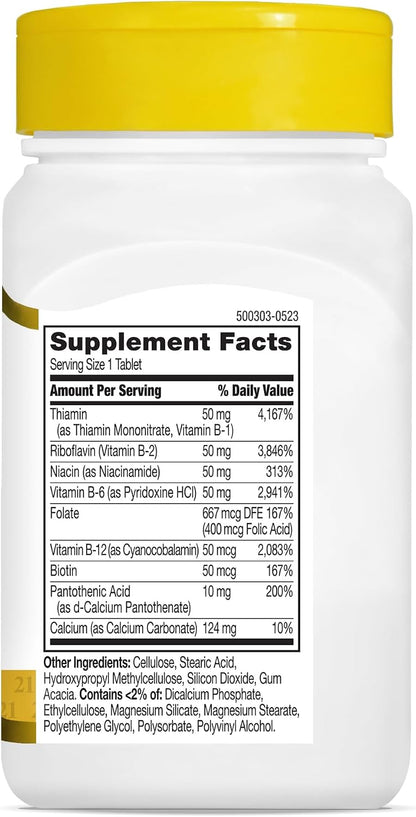 21st Century B 50 Complex Prolonged-Release Tablets
