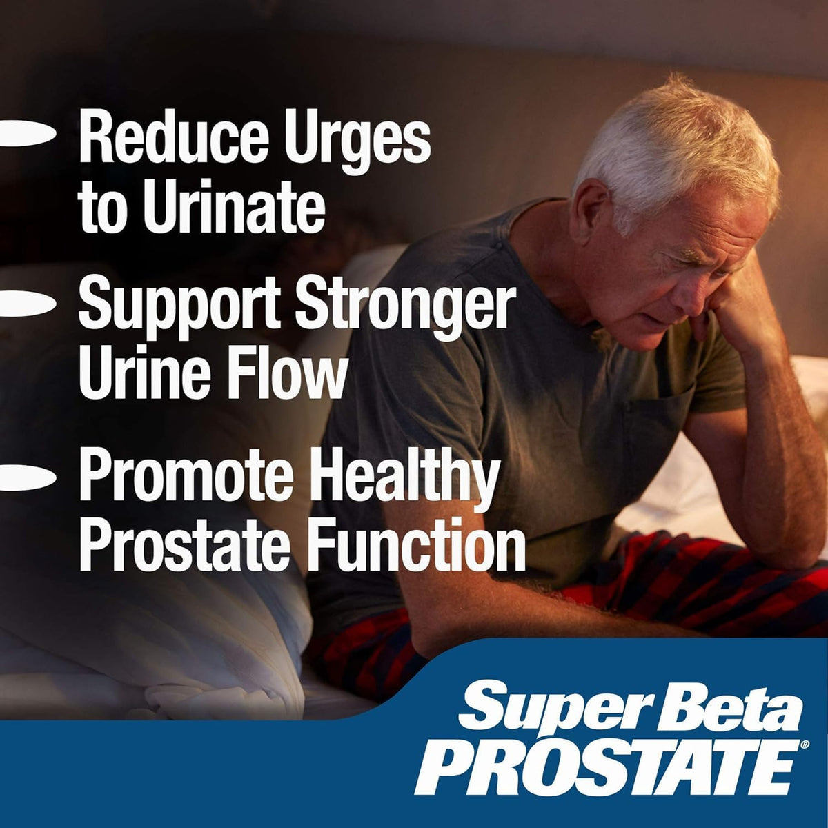 Super Beta Prostate Support Supplement – Men's Prostate Health with Beta-Sitosterol, 60 Capsules - görsel 3