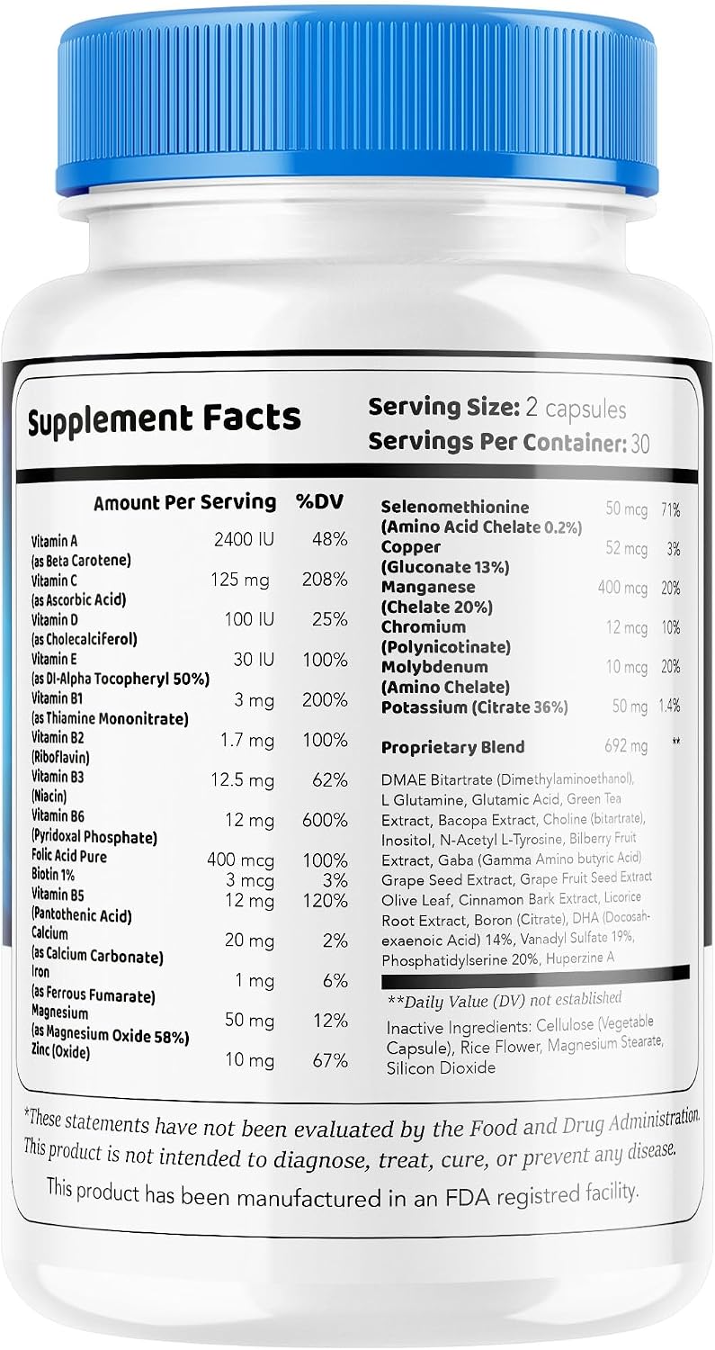 ProNerve6 Advanced Formula – Focus Health Support Food Supplement, 1-Month Supply - görsel 3