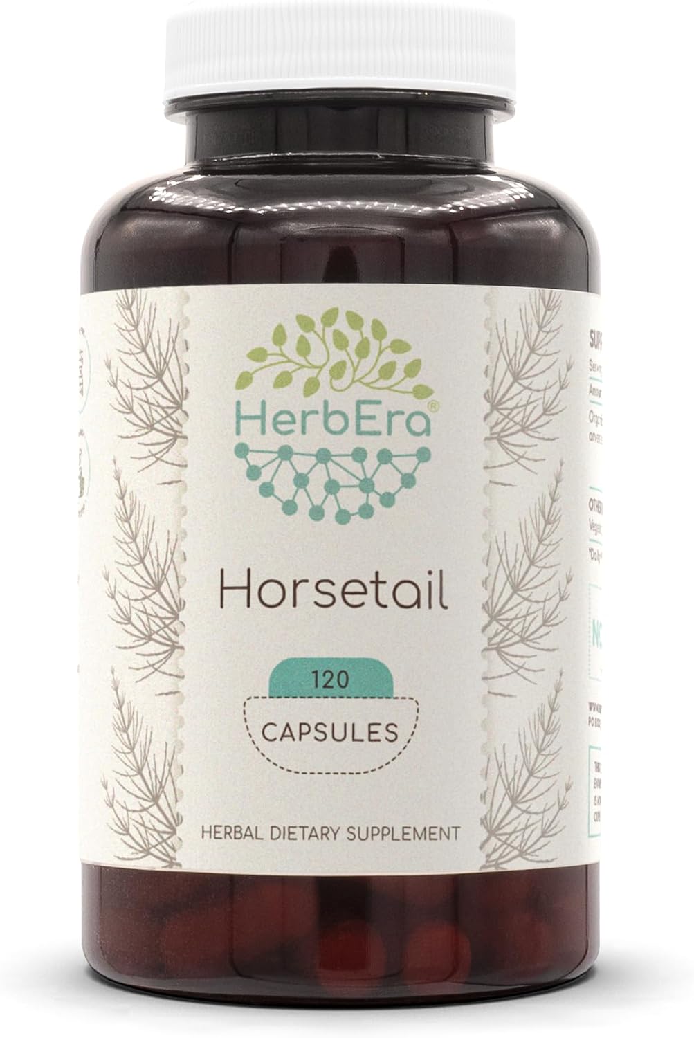 Horsetail 60 Capsules, 1000 mg - Dried Herbal Supplement - görsel 5