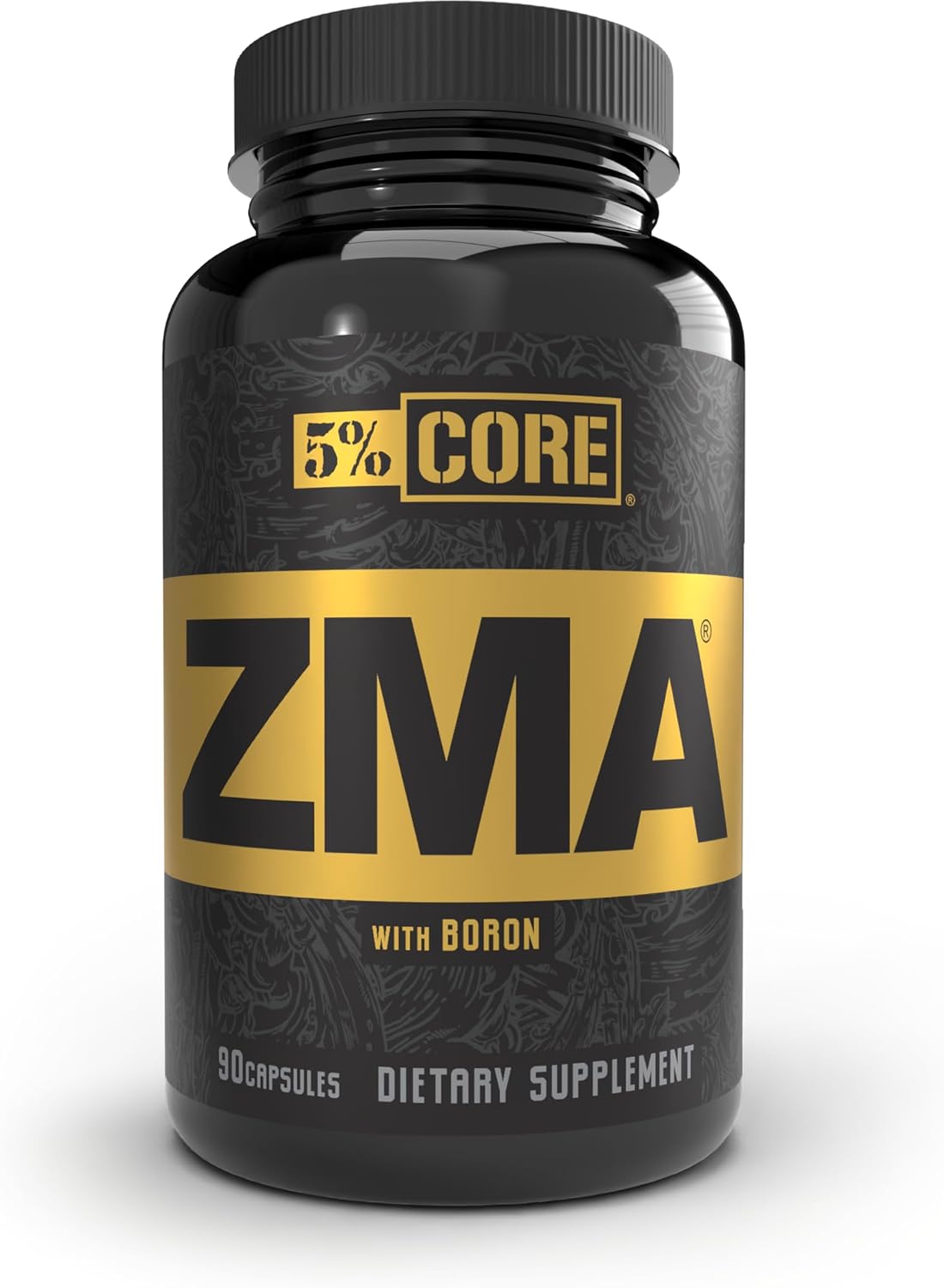 5% Nutrition Core ZMA (with Boron) – 90 Capsules - görsel 1