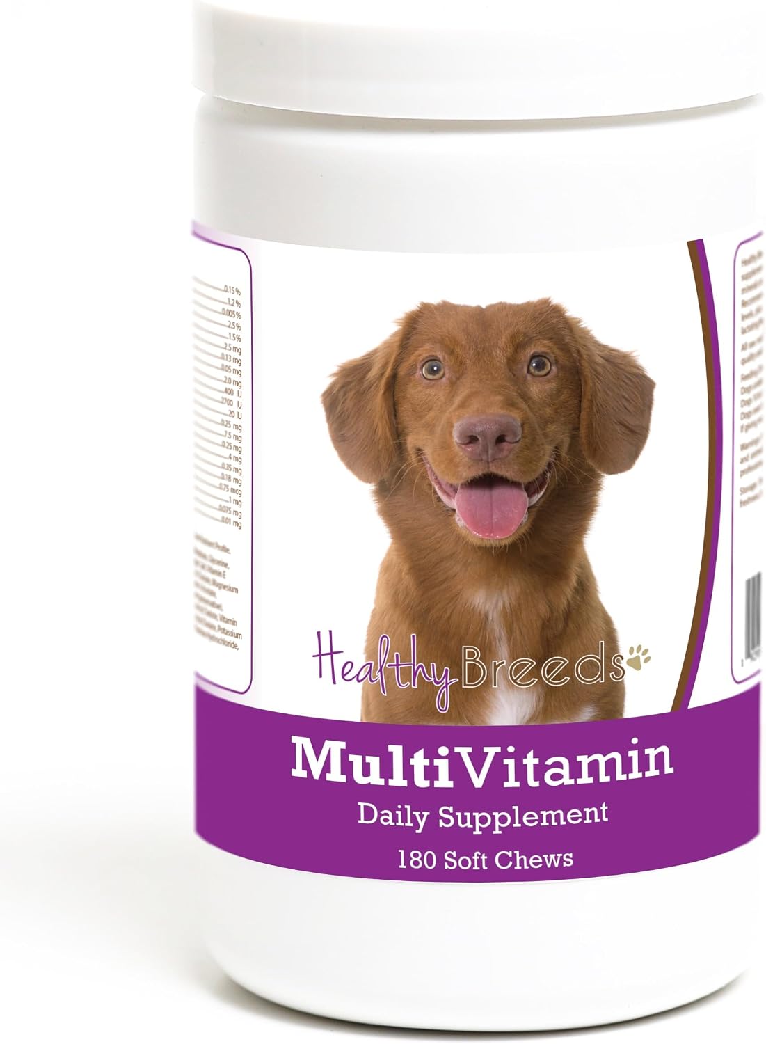 Healthy Breeds Nova Scotia Duck Tolling Retriever Multivitamin Soft Chew for Dogs 180 Count - görsel 1