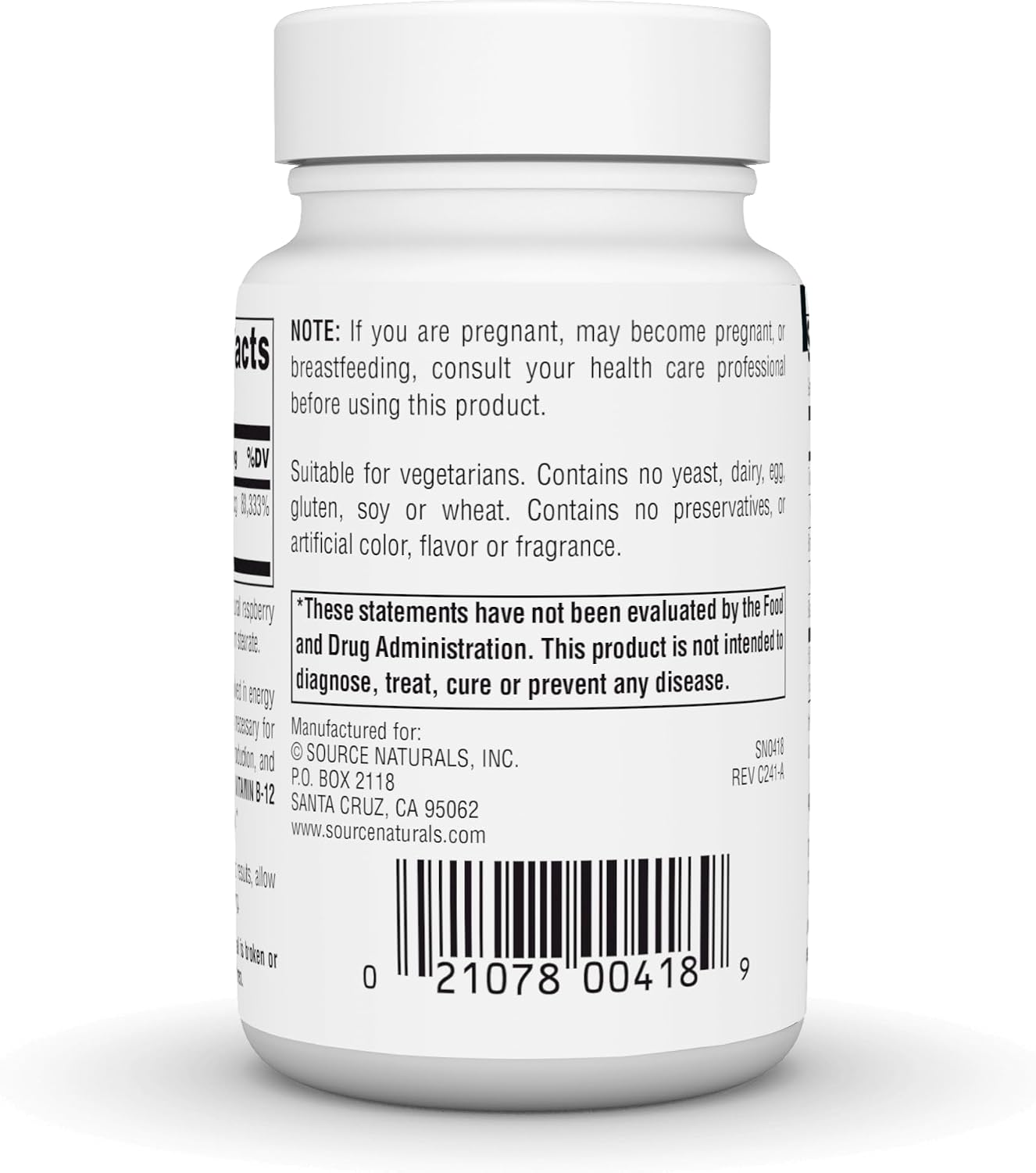 Source Naturals Vitamin B-12 2000 mcg Lozenges – 100 Lozenges - görsel 3