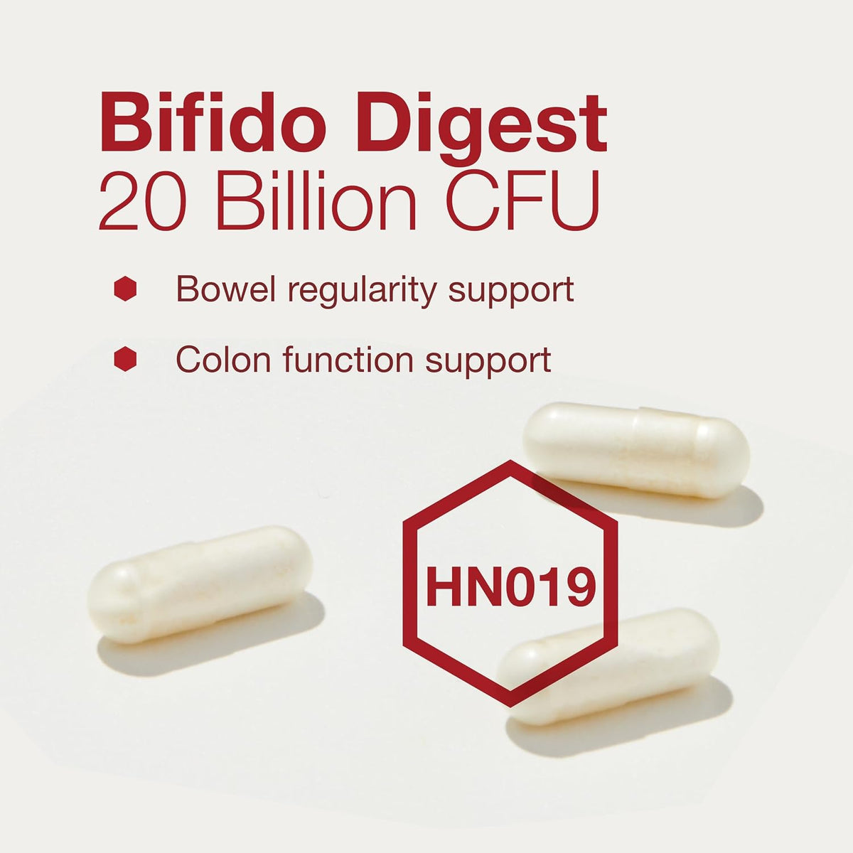 PROTOCOL FOR LIFE BALANCE Bifido Digest - 20 Billion CFU per Serving - Digestive Support - Dairy-free, Egg Free & Non-GMO - 60 Veg Capsules - görsel 4