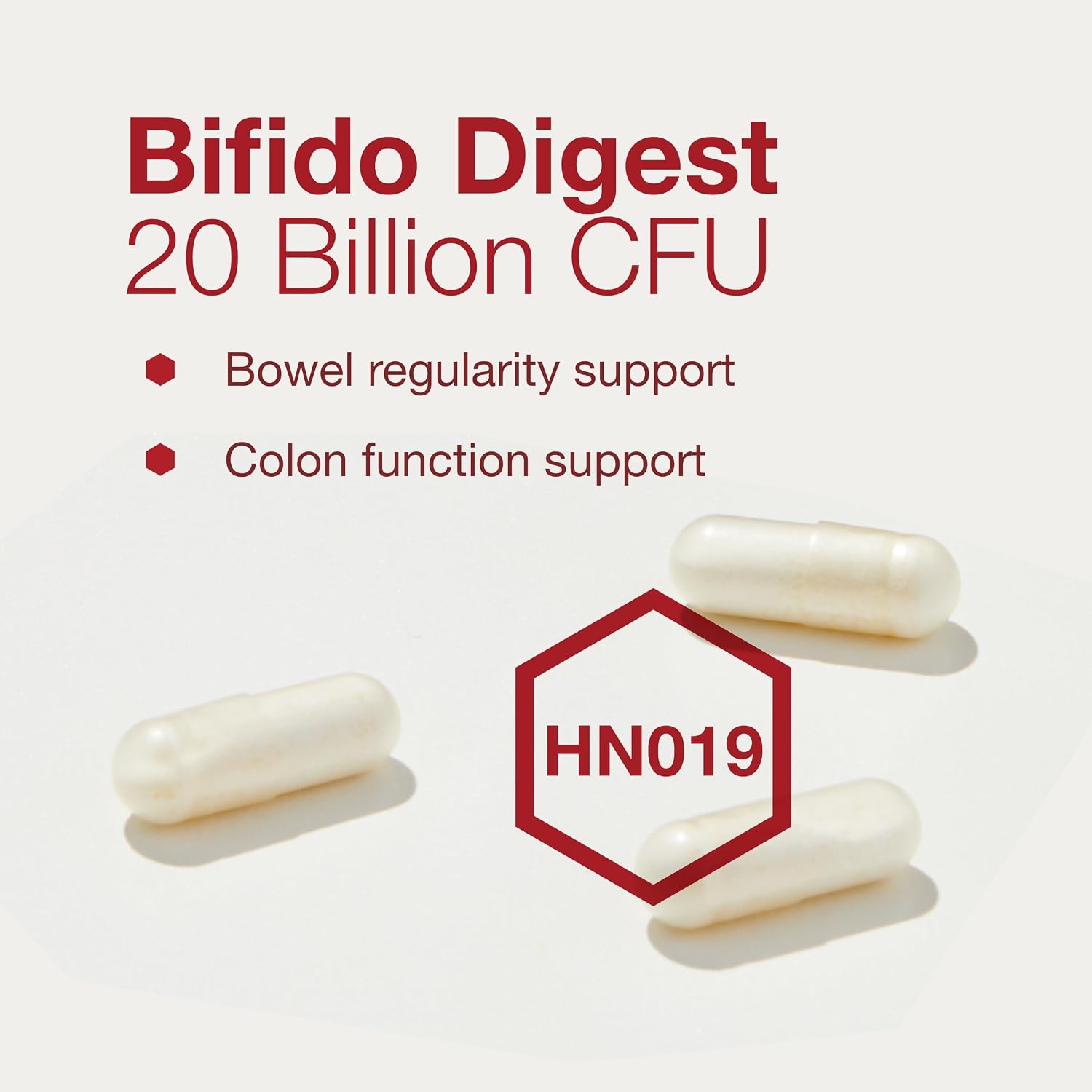 PROTOCOL FOR LIFE BALANCE Bifido Digest - 20 Billion CFU per Serving - Digestive Support - Dairy-free, Egg Free & Non-GMO - 60 Veg Capsules - görsel 4