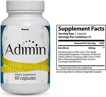 Adimin Advanced Formula Supplement 2-Pack – 60 Days' Supply