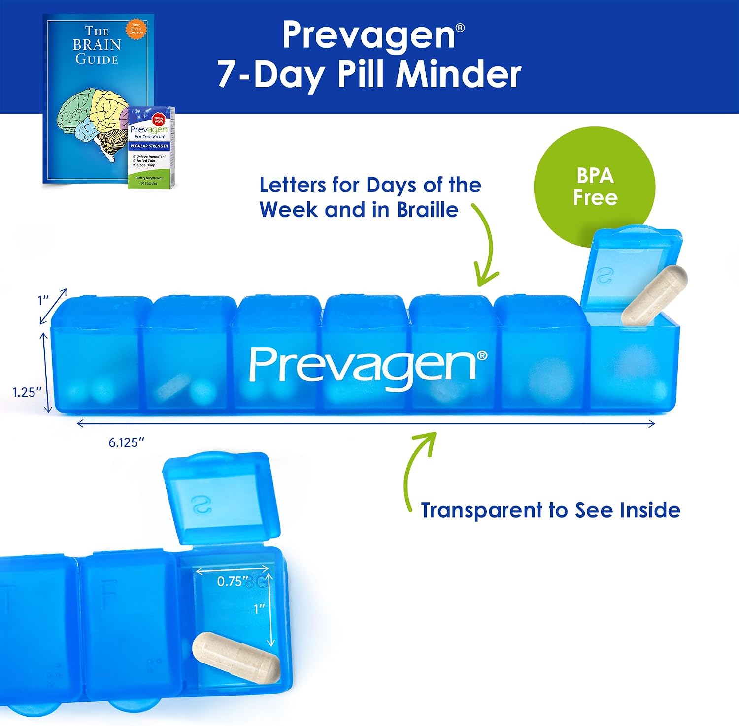 Prevagen Regular Strength - 30 Capsules (1 Month Supply) - Brain Supplement with Apoaequorin & Vitamin D3 - görsel 5