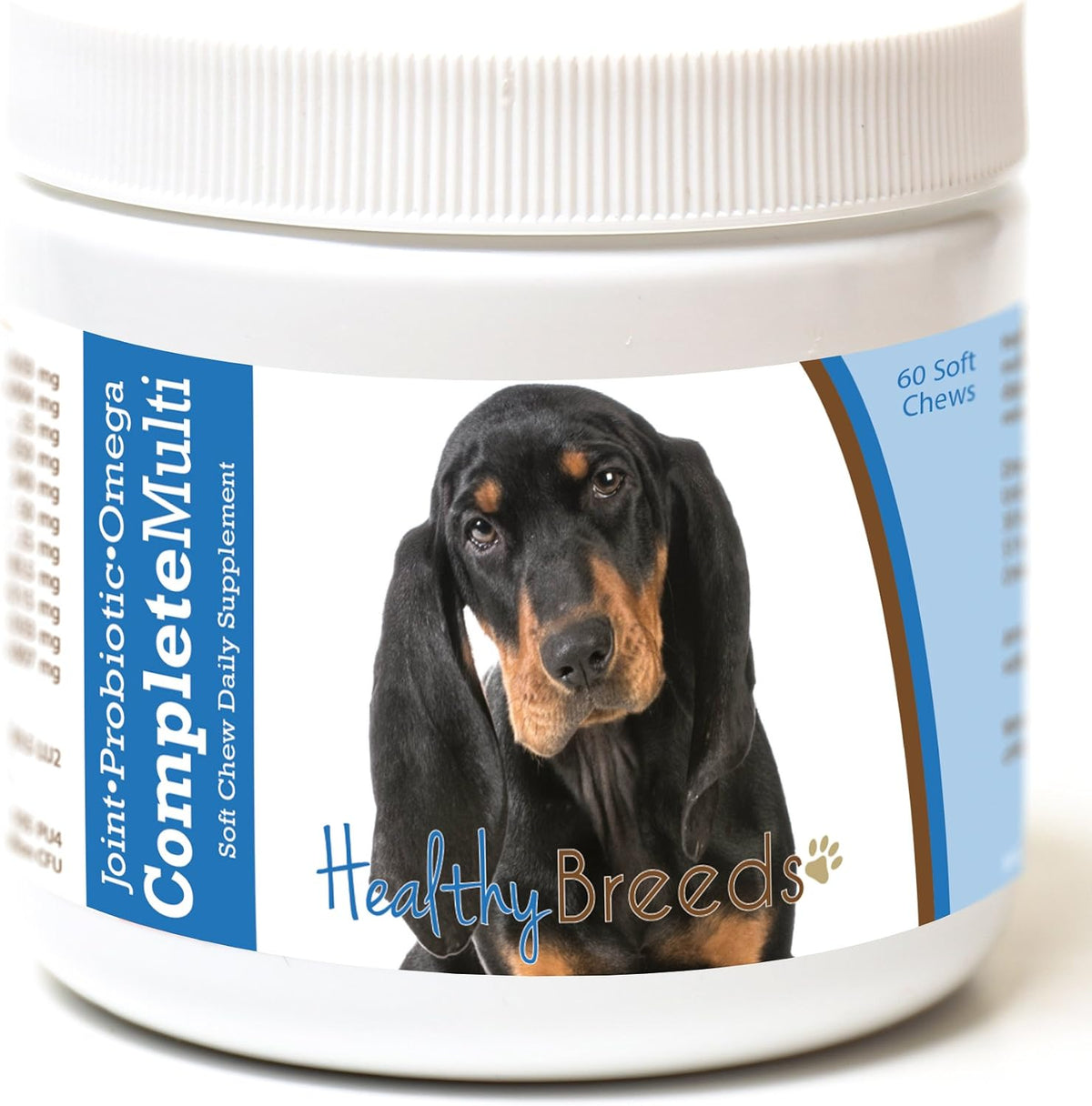 Healthy Breeds Black and Tan Coonhound All in One Multivitamin Soft Chews 60 Chews - görsel 1