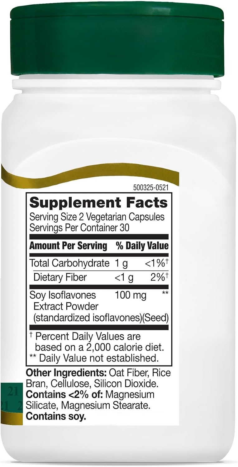21st Century Soy Isoflavones Veg Capsules, 60 Count - görsel 7