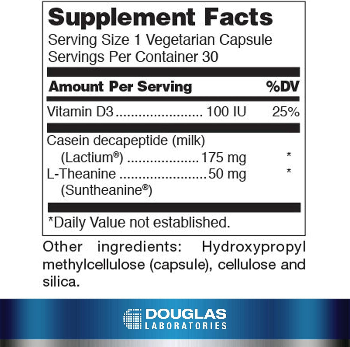 Douglas Laboratories Sereniten Plus | Promotes Relaxation, Supports Normal Sleep and a Healthy Stress Response | 30 Capsules - görsel 2