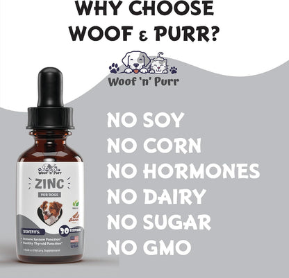 Zinc for Dogs - Dog Zinc Supplement - Bacon Flavour
