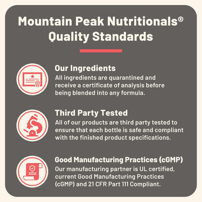 Mountain Peak Nutritionals Immuni-T Advanced Immune Support Supplement - 4-in-1 Formula with Vitamin C, A, Zinc, & Mushroom Blend - Daily Wellness & Seasonal Defence (60 Vegetarian Capsules)