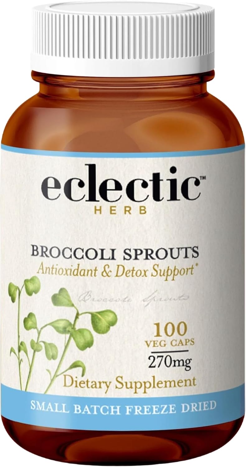Organic Broccoli Sprouts – Freeze-Dried Superfood, 100 Capsules - görsel 1