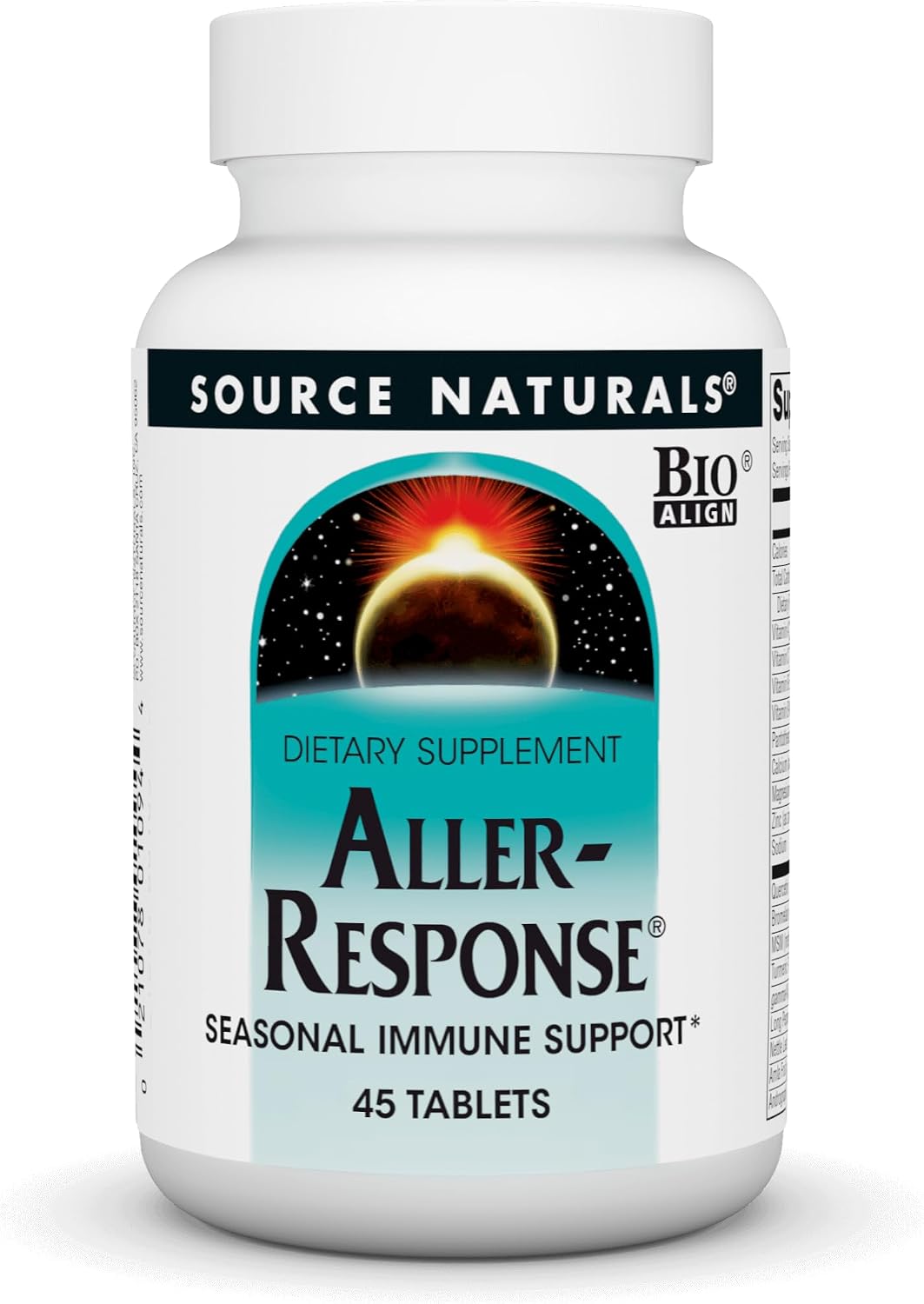 Source Naturals Aller-Response, Seasonal Immune Support - 45 Tablets - görsel 1