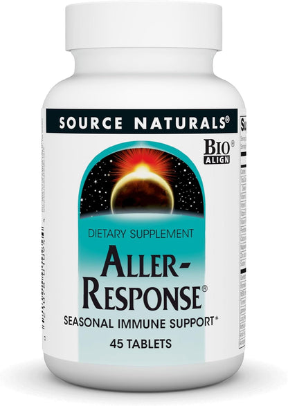 Source Naturals Aller-Response, Seasonal Immune Support - 45 Tablets