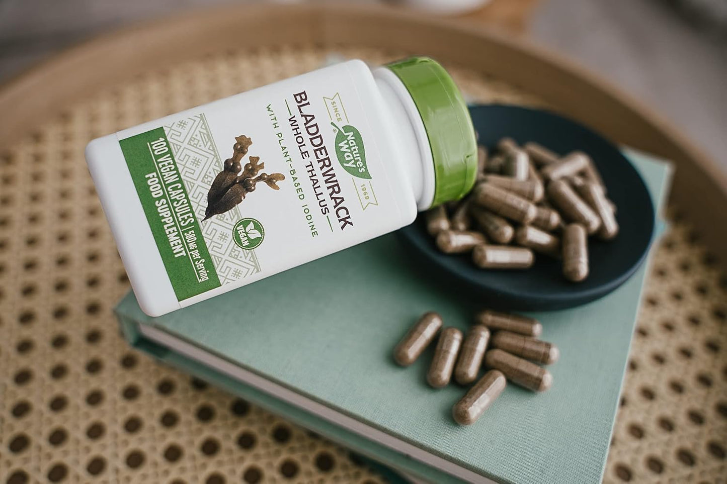 Nature's Way Bladderwrack - 100 Vegetarian Capsules - görsel 9