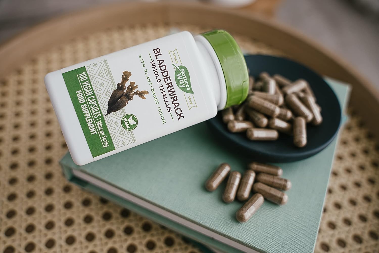 Nature's Way Bladderwrack - 100 Vegetarian Capsules - görsel 9