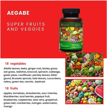 Balance of Nature Fruit and Vegetable Supplements (36 Fresh Vegetables and Fruits) - 60-Day Supply