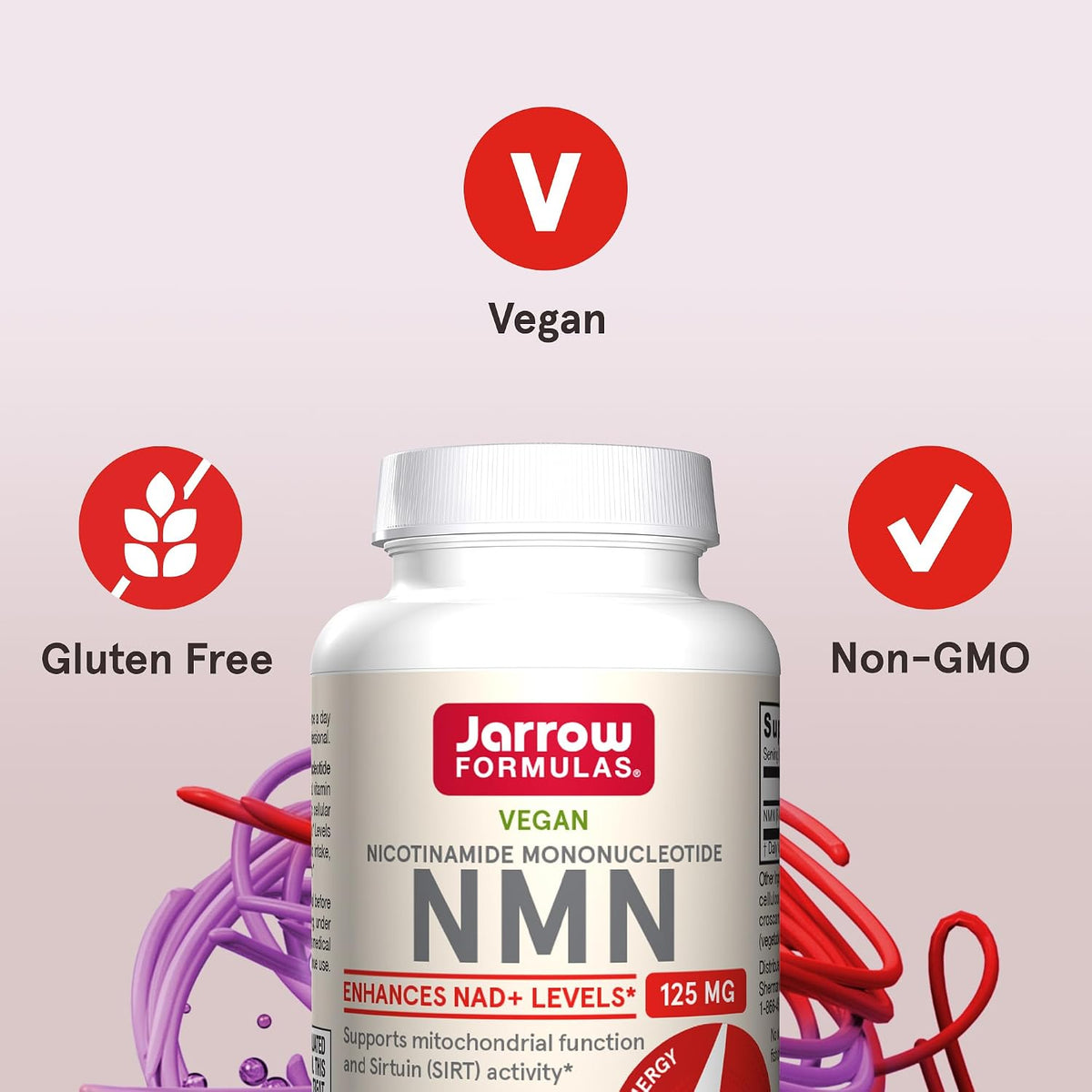 Jarrow Formulae Nicotinamide Mononucleotide (NMN) - 60 Tablets - görsel 4