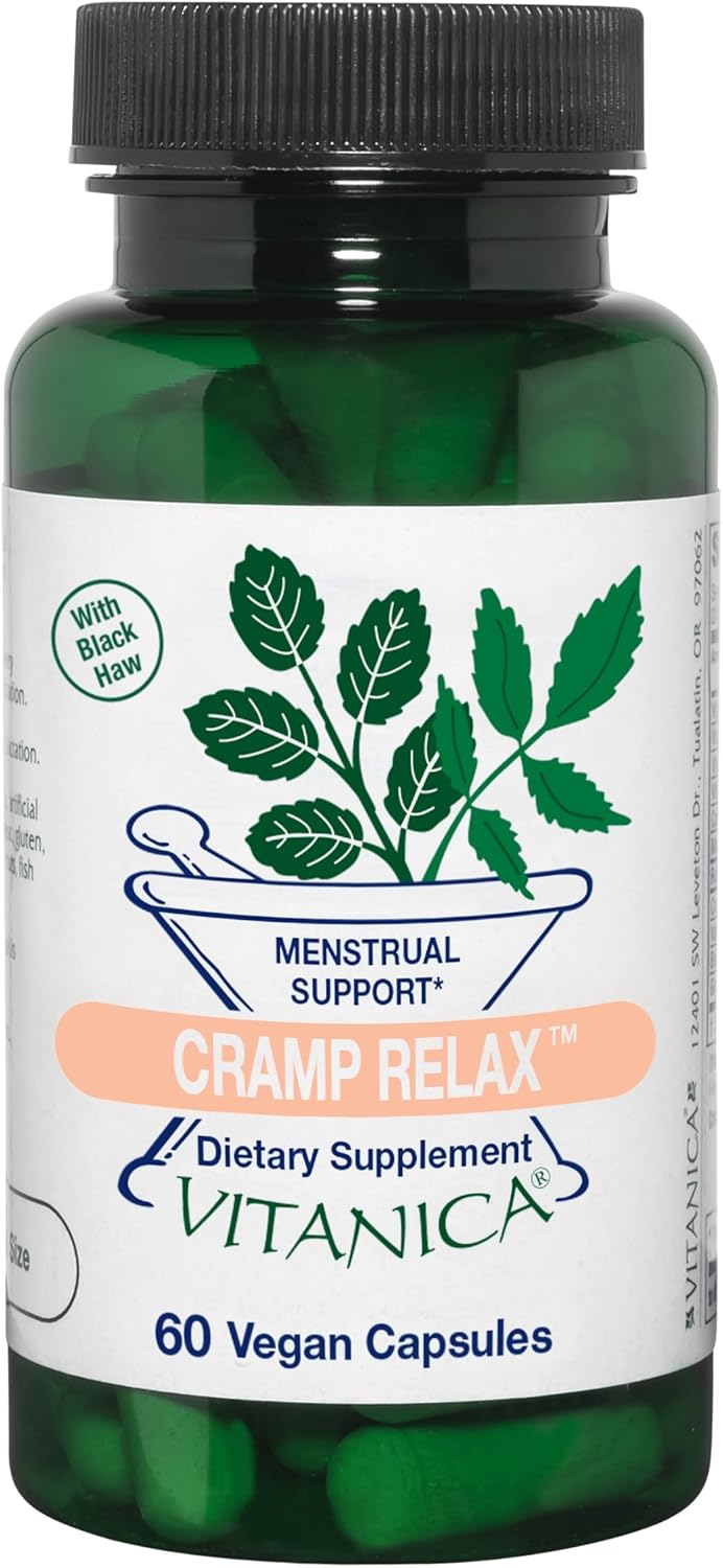 Vitanica Cramp Relax, Period Support, Vegan, 15 Capsules - görsel 5