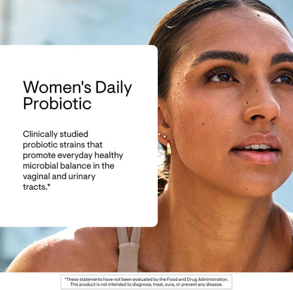 THORNE - Women's Daily Probiotic* - Shelf Stable Probiotic Supplement - Promotes Everyday Immune, Cardiovascular & Metabolic Health* - 30 Servings