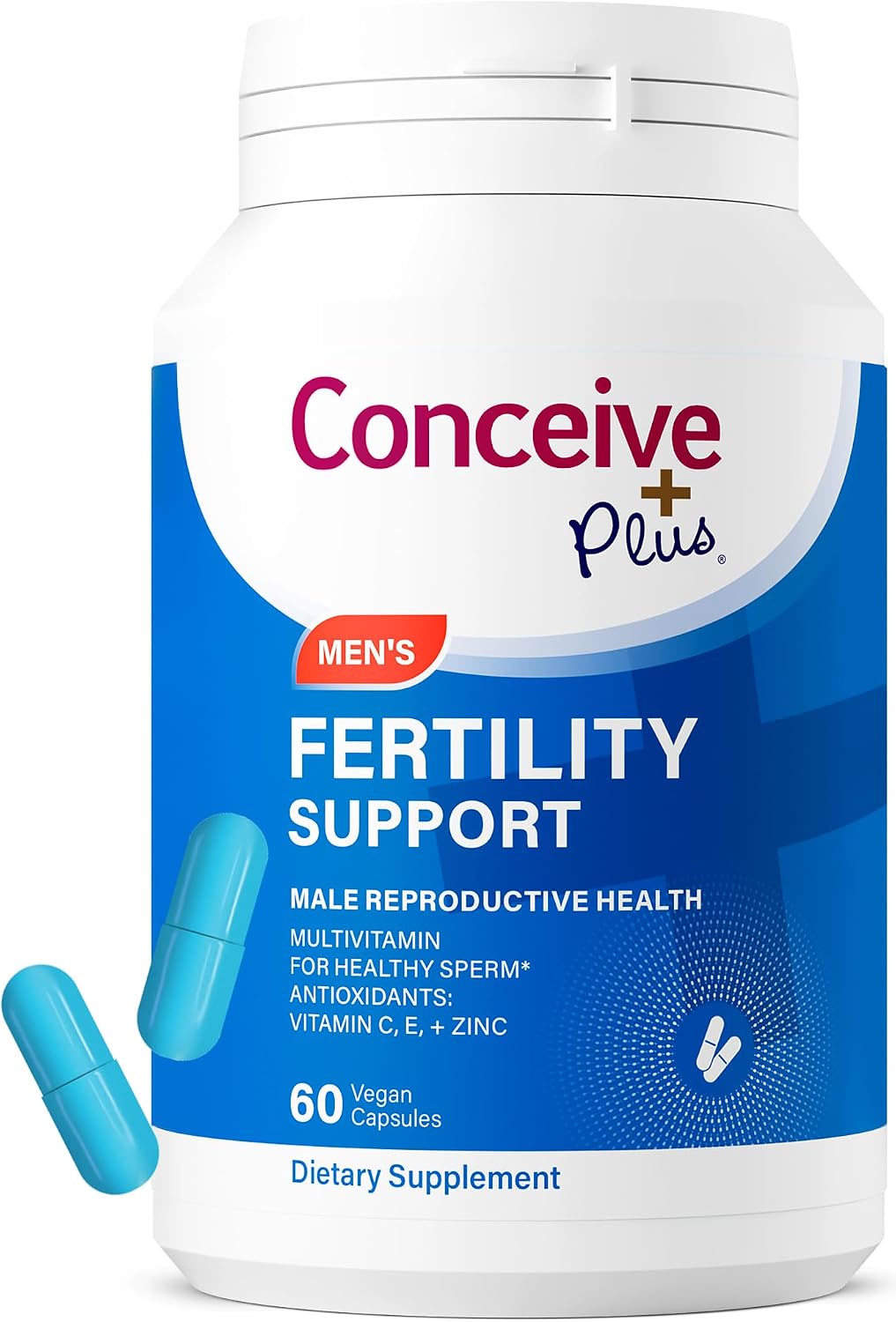 CONCEIVE PLUS Fertility Support for Men – 60 Capsules - görsel 1