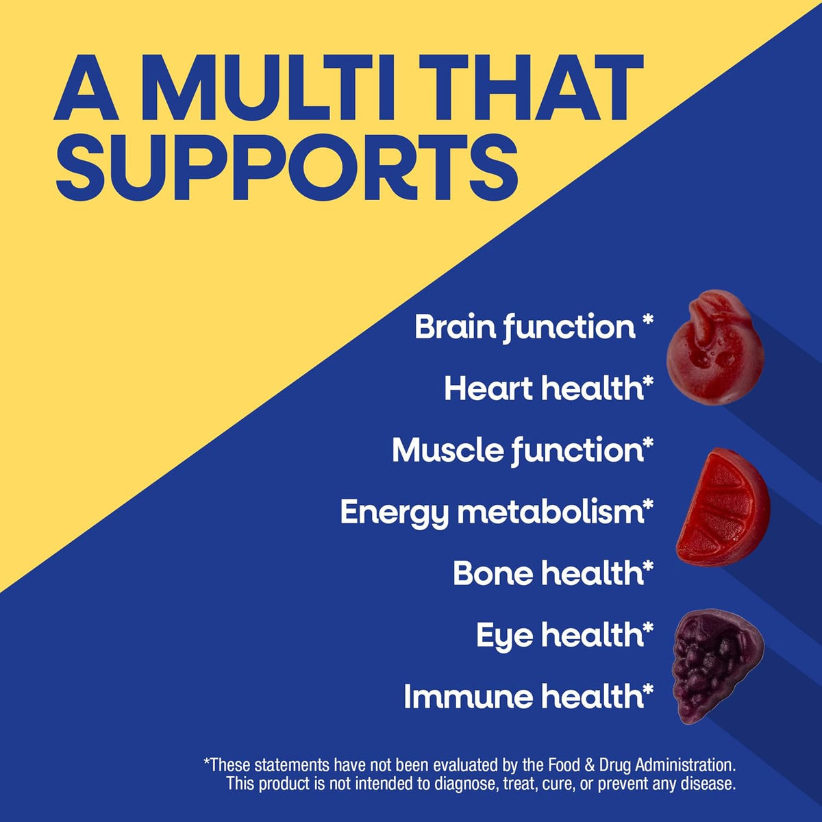 Nature's Way Alive! Men's 50 Plus Premium Gummy Multivitamin - görsel 3