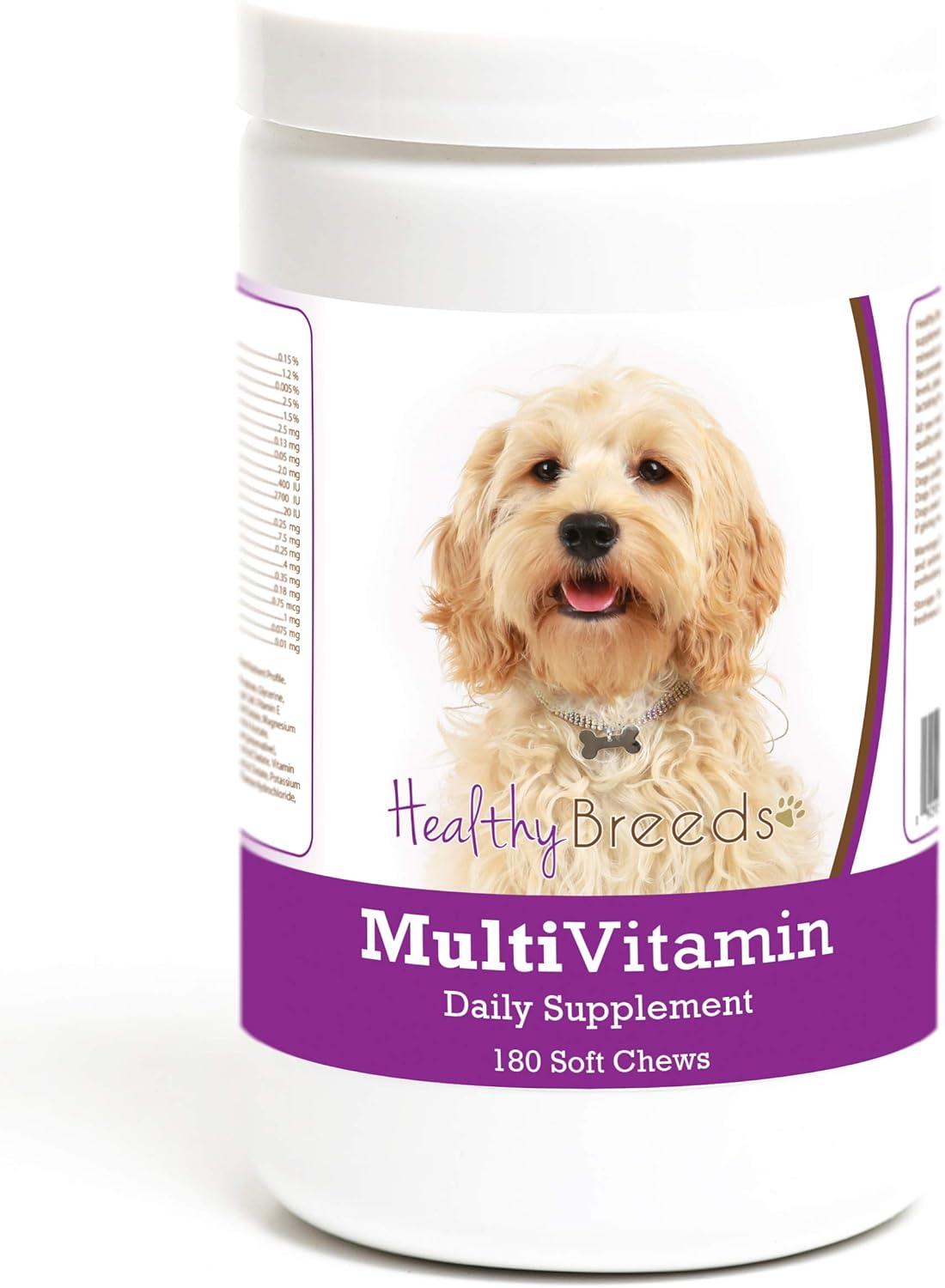 Healthy Breeds Cockapoo Multivitamin Soft Chews for Dogs 180 Count - görsel 1