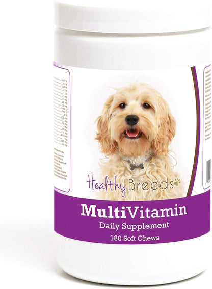 Healthy Breeds Cockapoo Multivitamin Soft Chews for Dogs 180 Count