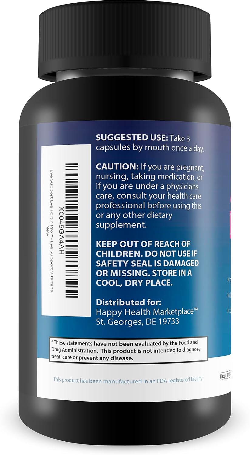 Eye Fortin Pro - Comprehensive Vision Supplement for Adults - görsel 3