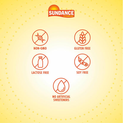 Sundance Daily Multivitamin for Adults | 60 Tablets | High Potency Formula | Non-GMO and Gluten-free Supplement